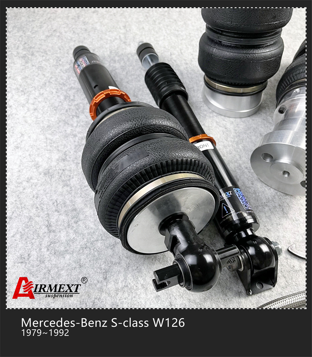 MERCEDES BENZ W126 1979-1992 S CLASS Air Suspension Neutral Package