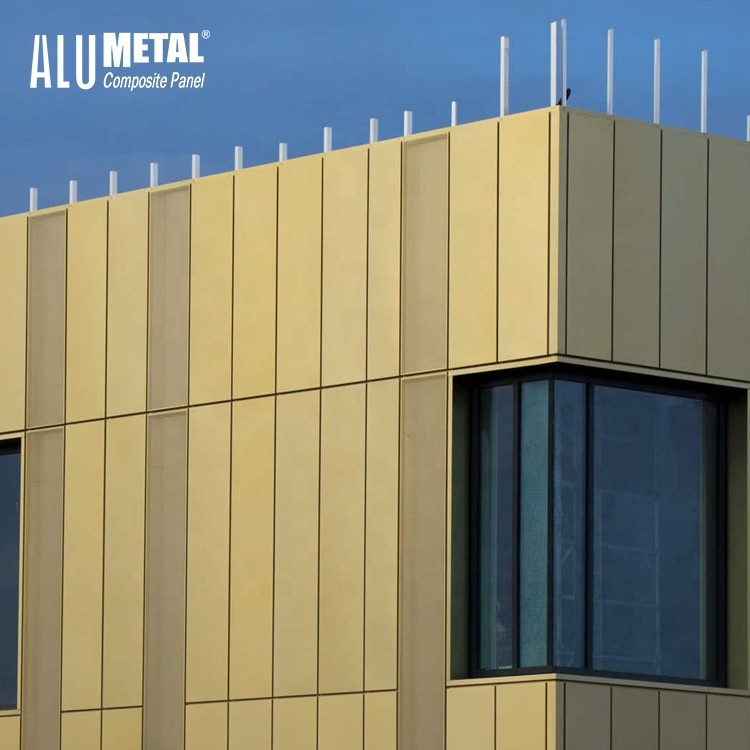 4mm 1000mm Aluminium Composite Panel Signage Metal Wall Panels 0.55mm