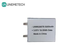 China 526578 3.87V High Voltage LiPo Battery 5000mAh 4.45V Charge Voltage For Power Bank wholesale