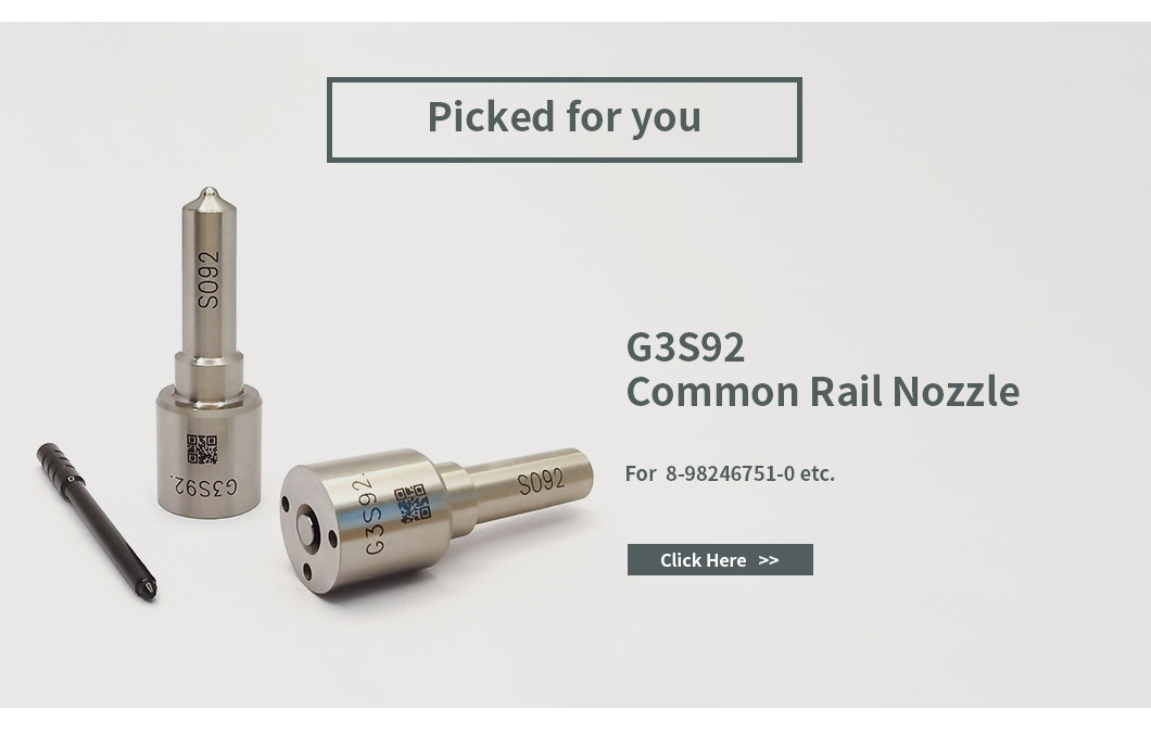 G3S84 Denso Common Rail Nozzle For Injectors 295050-1650 23670-E0600