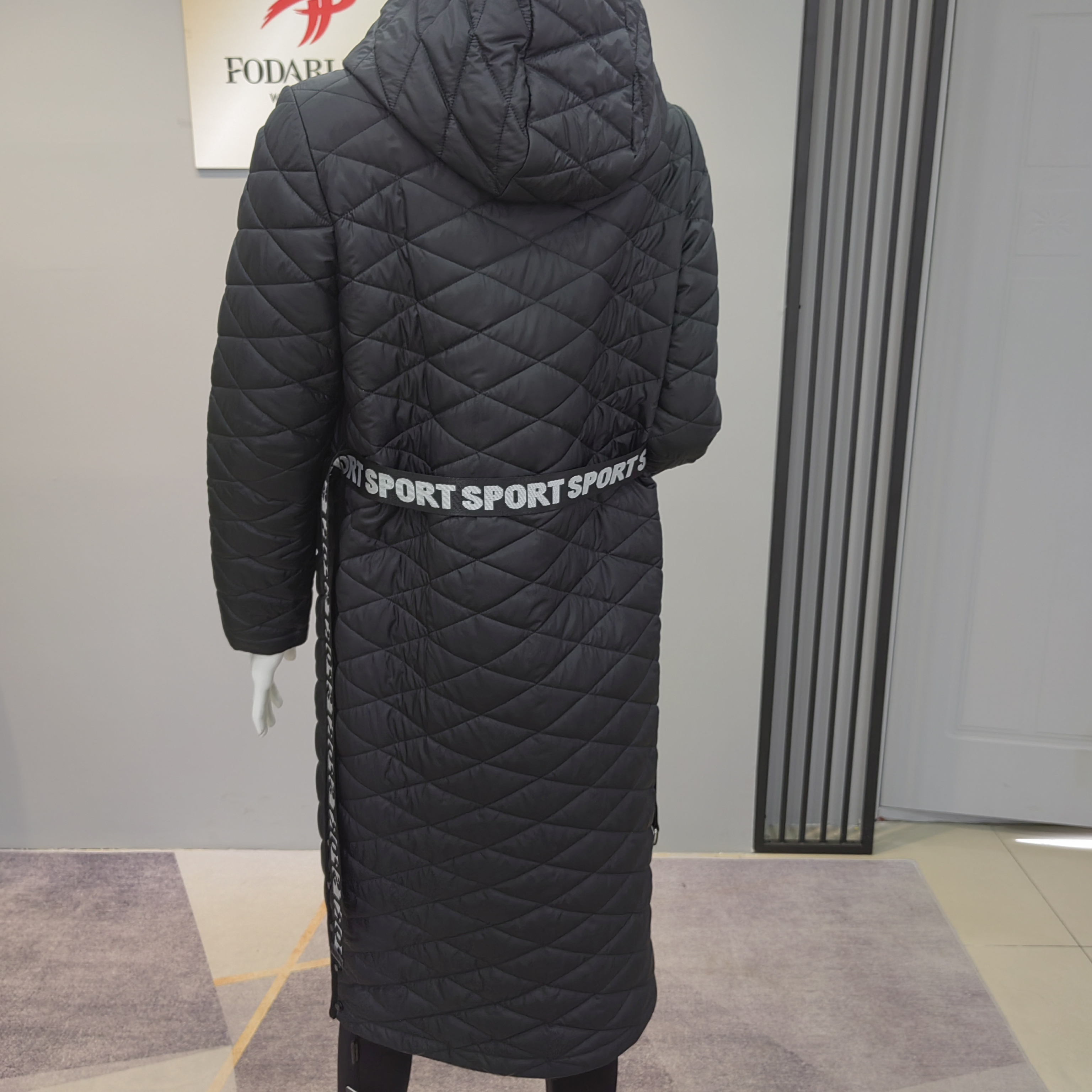 FODARLLOY 2022 New Hooded Winter Collection cotton-padded clothes slim long down winter jackets women coats