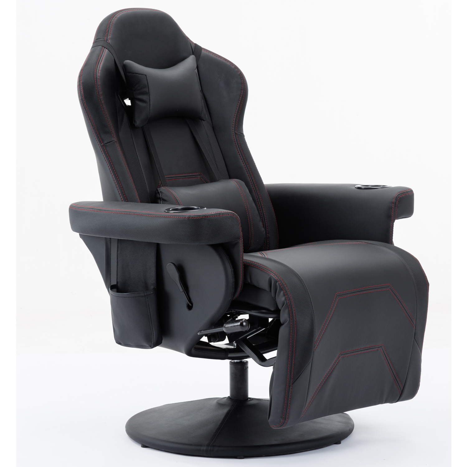 Iron Metal Japanese Design Lazy Boy Gamer Sofa Recliner Rocker with Swivel Gaming Chair