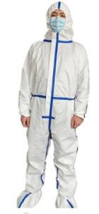 China Non Medical Clothing Disposable Protection Products Nonwoven Isolation Coverall wholesale