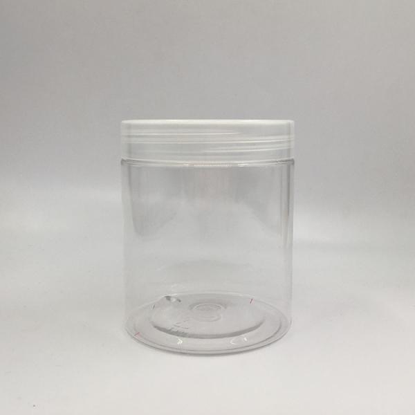 100ml 8oz 500ml 1000ml Clear Pet Plastic Storage Container Food Grade Cosmetic