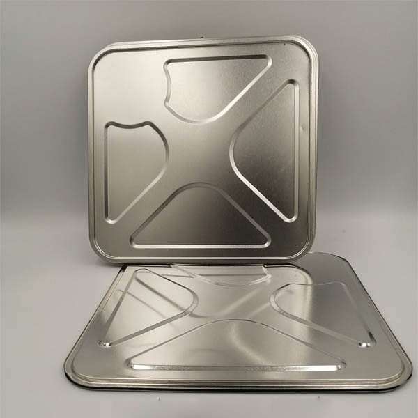 283mm Metal Paint Can Lids 0.23mm Thickness 10mm Depth For Bottom