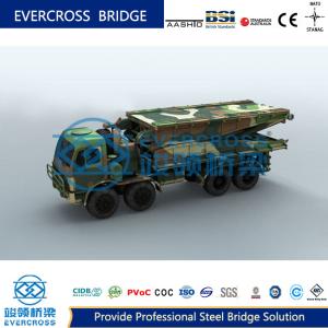 China GB355B Steel Bailey Bridge Convenient Transfer Emergency Mechanized Bridge For Sale wholesale