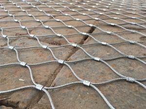 China 316 Stainless steel wire rope mesh net x TEND mesh wholesale