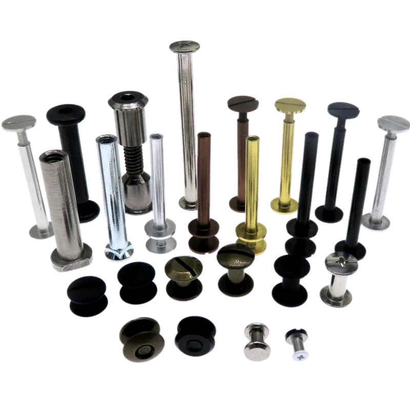 Binding Head Style Carbon Steel Chicago Screw Black Metal Screw Fastener
