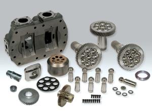 China 320B Excavator Rexroth Hydraulic Pump Parts A8VO107 / A8VO55 / A8VO80 wholesale
