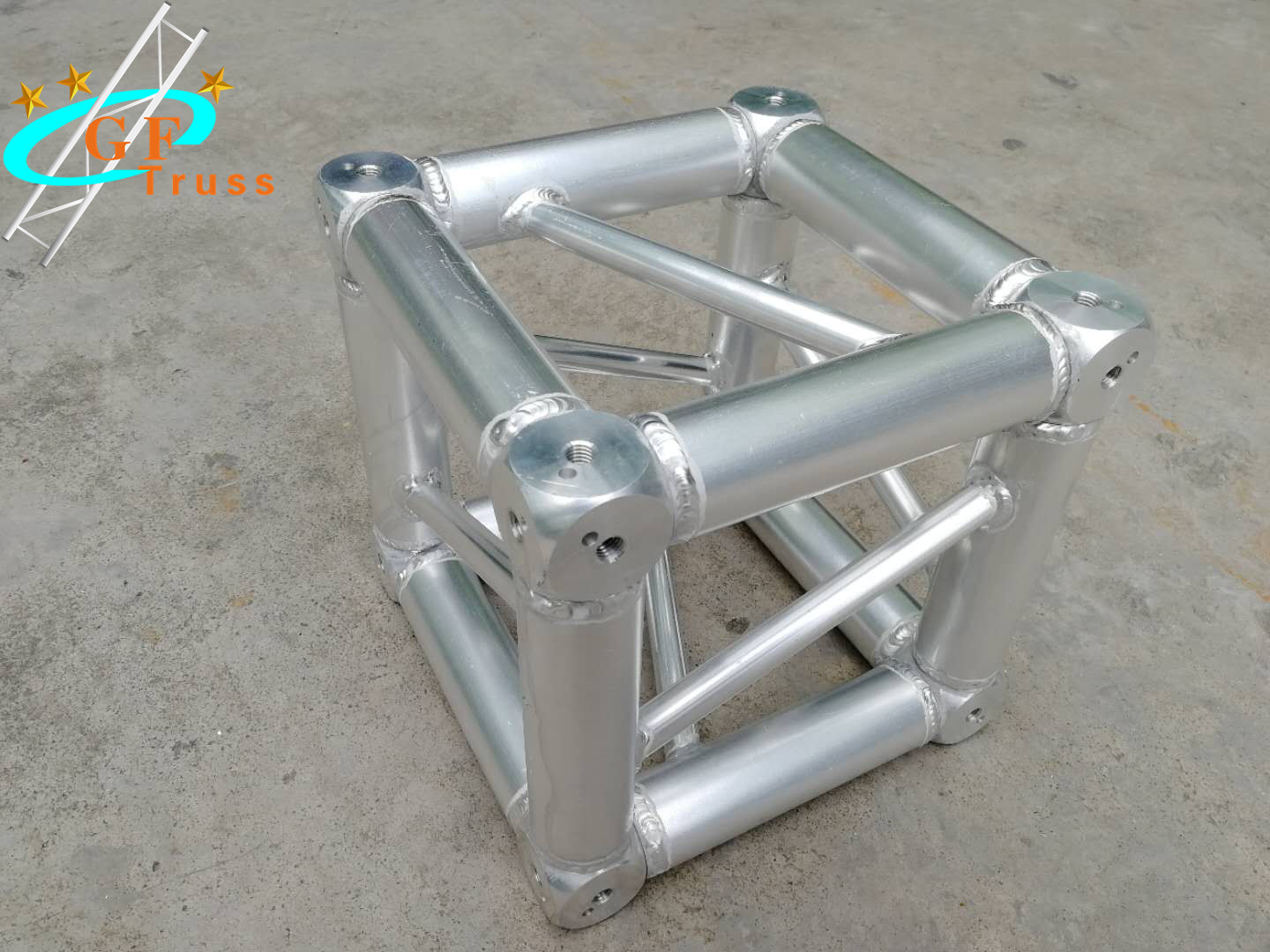 aluminum multi connection spigot box corner truss