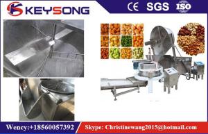 China PLC Control Commercial Gas Deep Fryer , Stainless Steel Potato Chips Industrial Deep Fryer wholesale