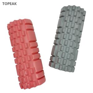 China Hollow Grid EVA Yoga Roller 36&quot; 18&quot; 12&quot; Muscles Neck Tissue Pink wholesale