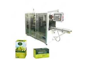 China Electric Automatic Tea Box Cellophane Wrapping Machine Stainless Steel wholesale