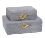 Custom Logo MDF Jewelry Decorative Storage Containers