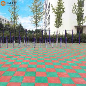 China Anti UV Soft Playground Rubber Floor Slip Resistant Practical wholesale