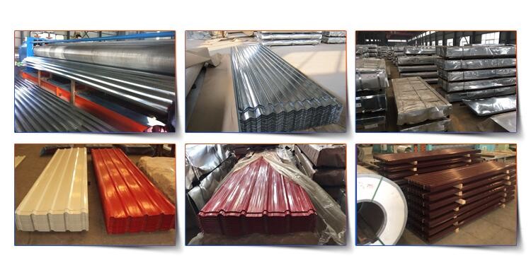 Zincalume Polycarbonate Galvanized Corrugated Sheet Wave type