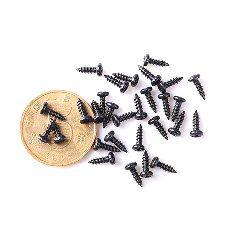 Pan Head Stainless Steel Head Screws with Flat Top and Round Top Small-Sized Flat and Thin Micro Screws