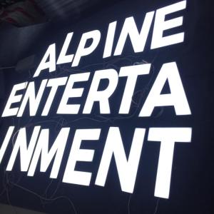 China Custom 3d Led Logo Storefront Sign Stainless Steel Electroplating wholesale