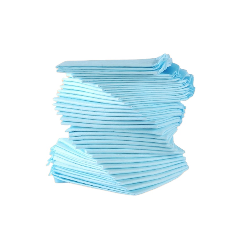 Nursing Under Pad Blue Super Absorbent Disposable Bed Pads for Incontinence Management