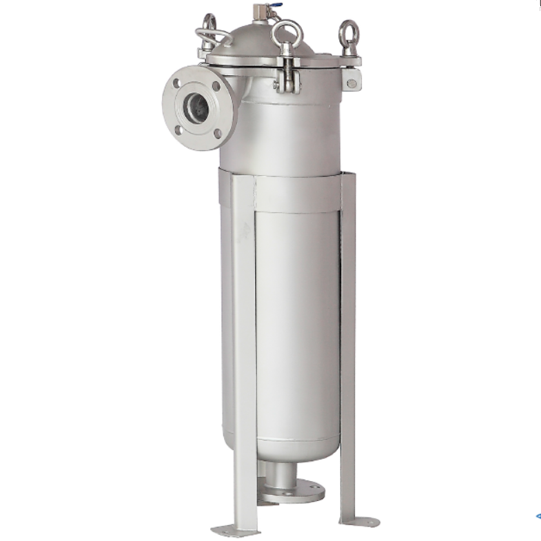 100psi 20 Inch Stainless Steel Bag Filter Housing Customized Sturdy