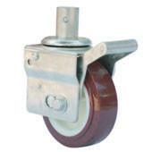 China Round Stem Scaffold Caster Side Brake wholesale
