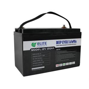 China Rechargeable LFP Cell 4S 12V 120Ah RV LiFePO4 Battery Deep Cycle wholesale