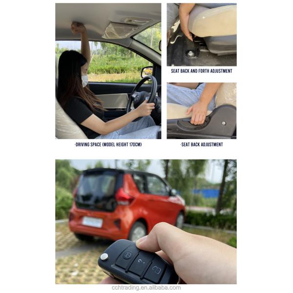 Solar Powered Electric Vehicle BLAVAL FH-S6 Automobile car