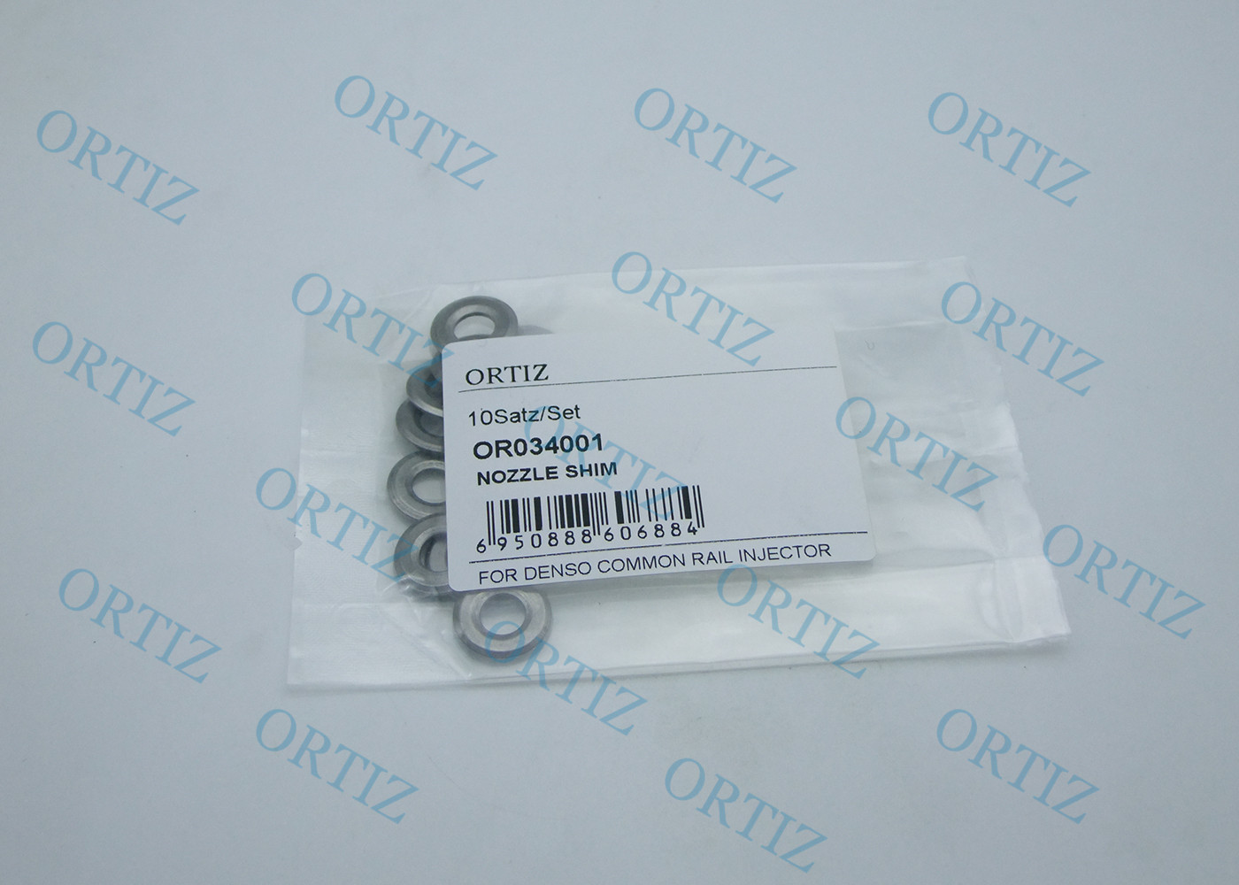 Dmax Denso common rail injector nozzle aluminum shim nozzle cap nozzle nut spacer