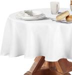 Waterproof Custom Printing Table Cover PEVA Plastic Round Table Cloth For Event