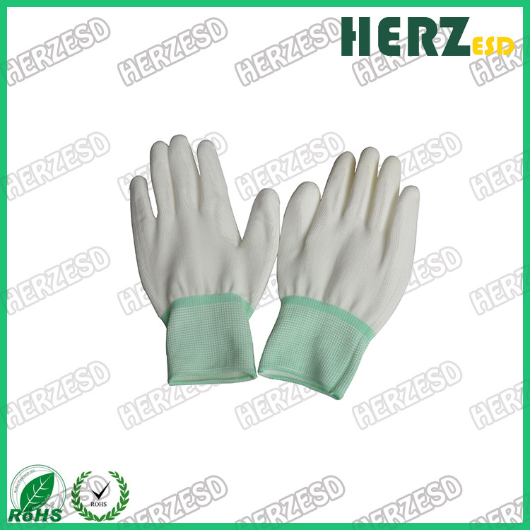 ESD Nylon Glove ESD Hand Gloves Surface Resistivity 1x106-8/Cm For Handling Electronic Parts