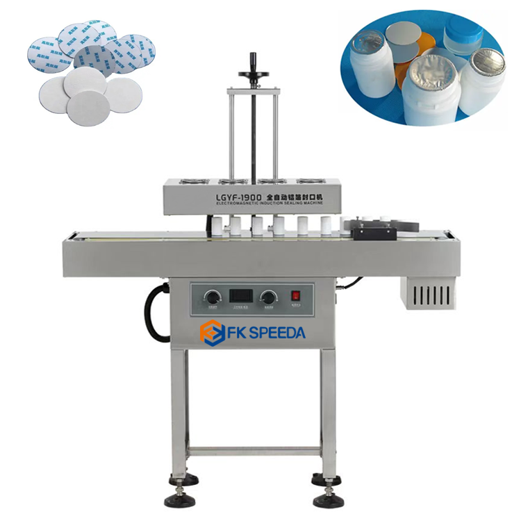 Automatic Induction Aluminum Foil Sealing Machine for Bottle 0 pcs/min Easy to Operate