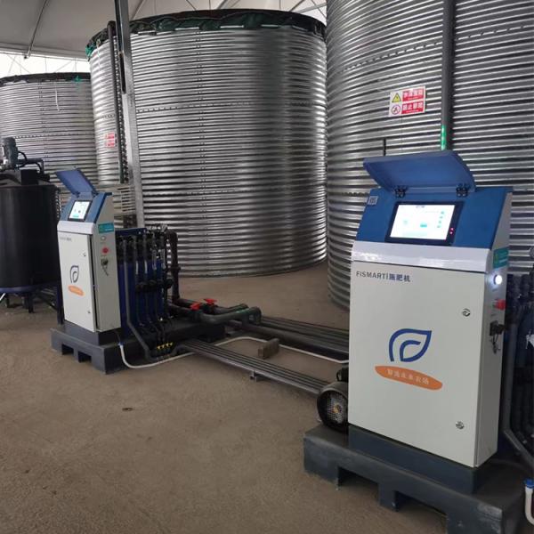 304SS Greenhouse Intelligent Control System Water Fertilization Machine 60s