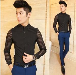 China High Quality And Lowest Price Of Retail Man Shirt's Stock FASHION FASHION wholesale