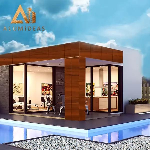 aluminum plastic composite panel for architectural cladding style
