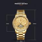 KINYUED Men Mechanical Watches Brand Luxury Men'S Automatic Tourbillon