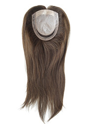 Medium Density Remy Human Hair Topper 8"-16" Real Human Hair Toppers