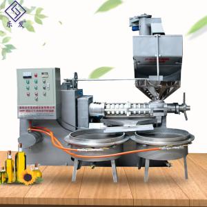 China High Oil Rate Cold Press Oil Extraction Machine 100 - 130 RPM Squeezer Speed wholesale
