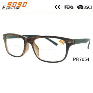 China New arrival and hot sale of plastic bifocal reading glasses suitable for women and men wholesale