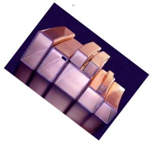 China single tapered double tapered multi-tapered parabolic tapered Ni Coating Square Model Copper Mould Tube wholesale