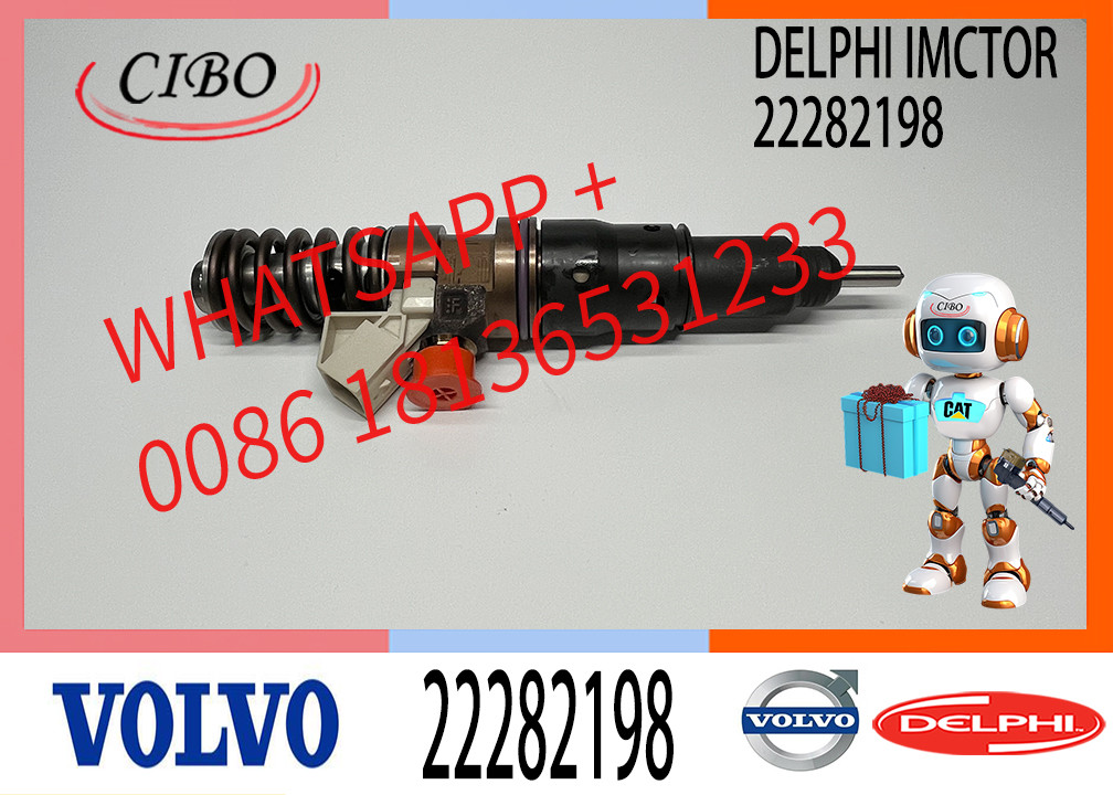 Diesel Fuel Injector 22282198 22459521 BEBE1R2001 For FH4 D11 Engine Common Rail Injector