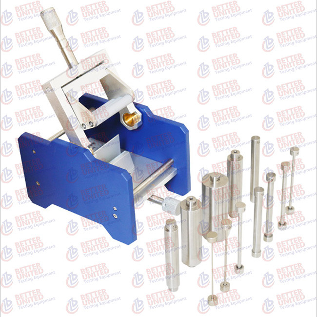 Length 120mm ~ 150mm Cylindrical Mandrel Bend Tester Steel Material