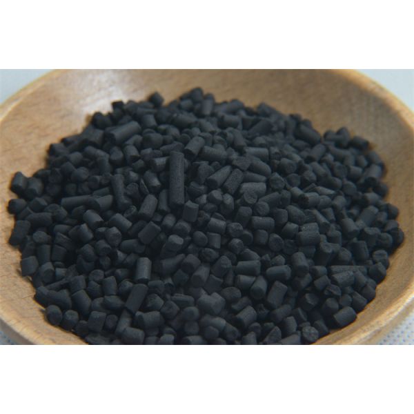 Industrial Grade Adsorbent 4mm Extruded Coal Pellet Columnar Activated Carbon Pellet for Purifying Co2 During Brewing