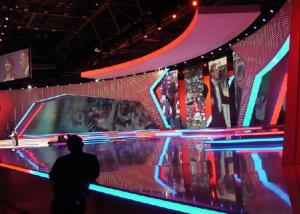 China SMD3528 Soft Stage Rental LED Display Full Color Stage Background Screen P4mm wholesale
