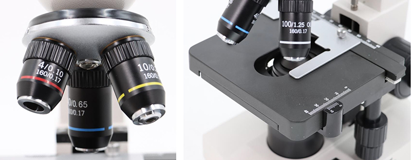 A11.1009 1000X LED Light Source Biological Microscope For Student / School