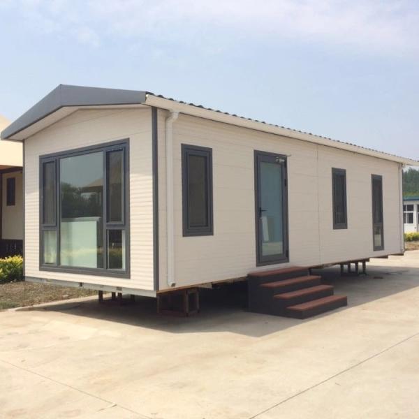 Fire proof luxury 2 bedrooms Tiny house Light Steel villa house anti earthquake