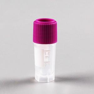 China Disposable Screw Cap Self Stand Cryogenic Vials 1ml Lab Consumables wholesale