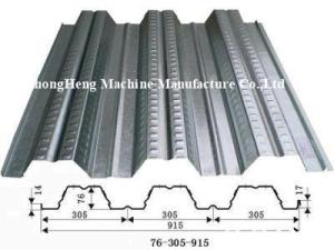 China 7000mm*1500mm*1500mm Floor Deck Forming Machine with 15-20m/min Speed and 11KW Power wholesale