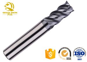 China Carbide Tip CNC End Mill Cutter Grinding Groove High Thermal Stability wholesale