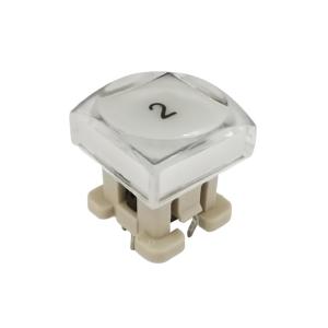 China IP40 Momentary DIP Backlit Push Button Switch 30mA 30VDC wholesale