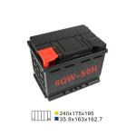 50AH 20HR 6 Qw 50H Lead Acid Car Start Stop Battery Maintenance Free Automotive